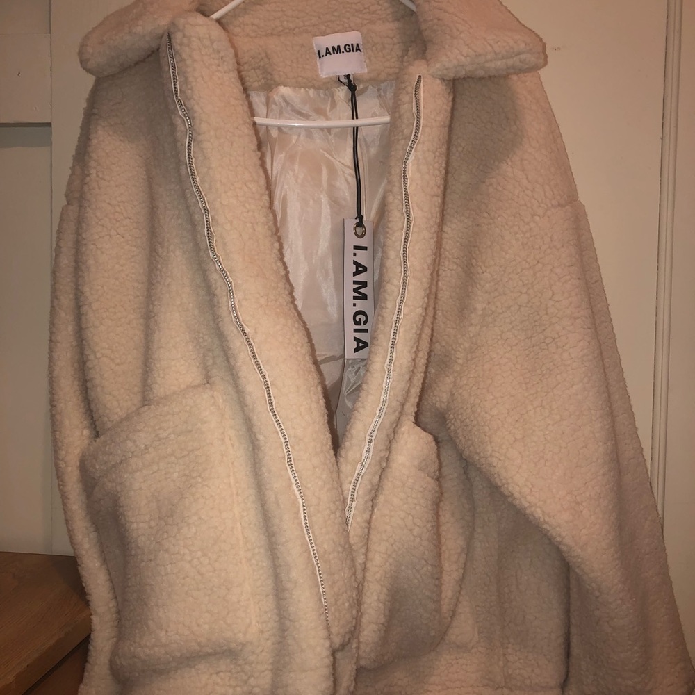 BRAND NEW Cream I.AM.GIA Pixie Coat